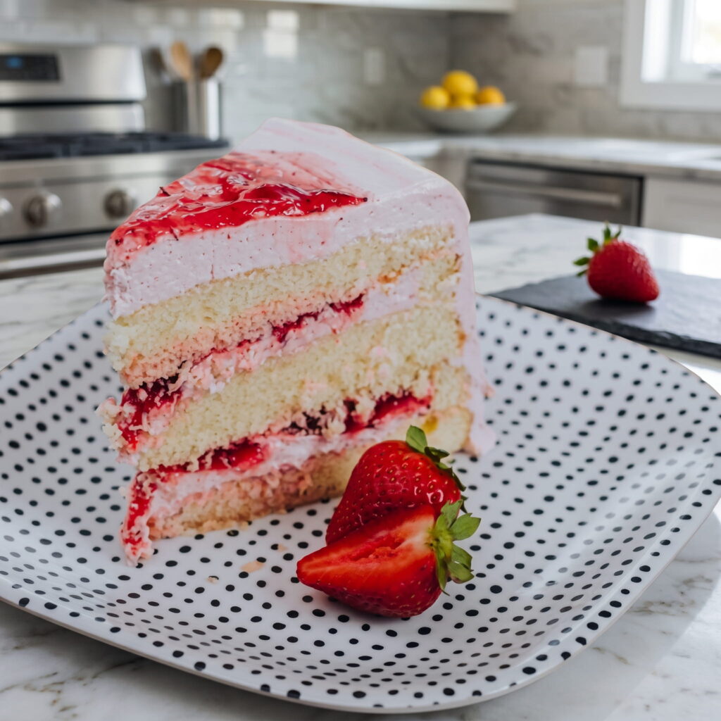 strawberry cake